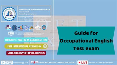 occupational english test philippines|Occupational English Test .